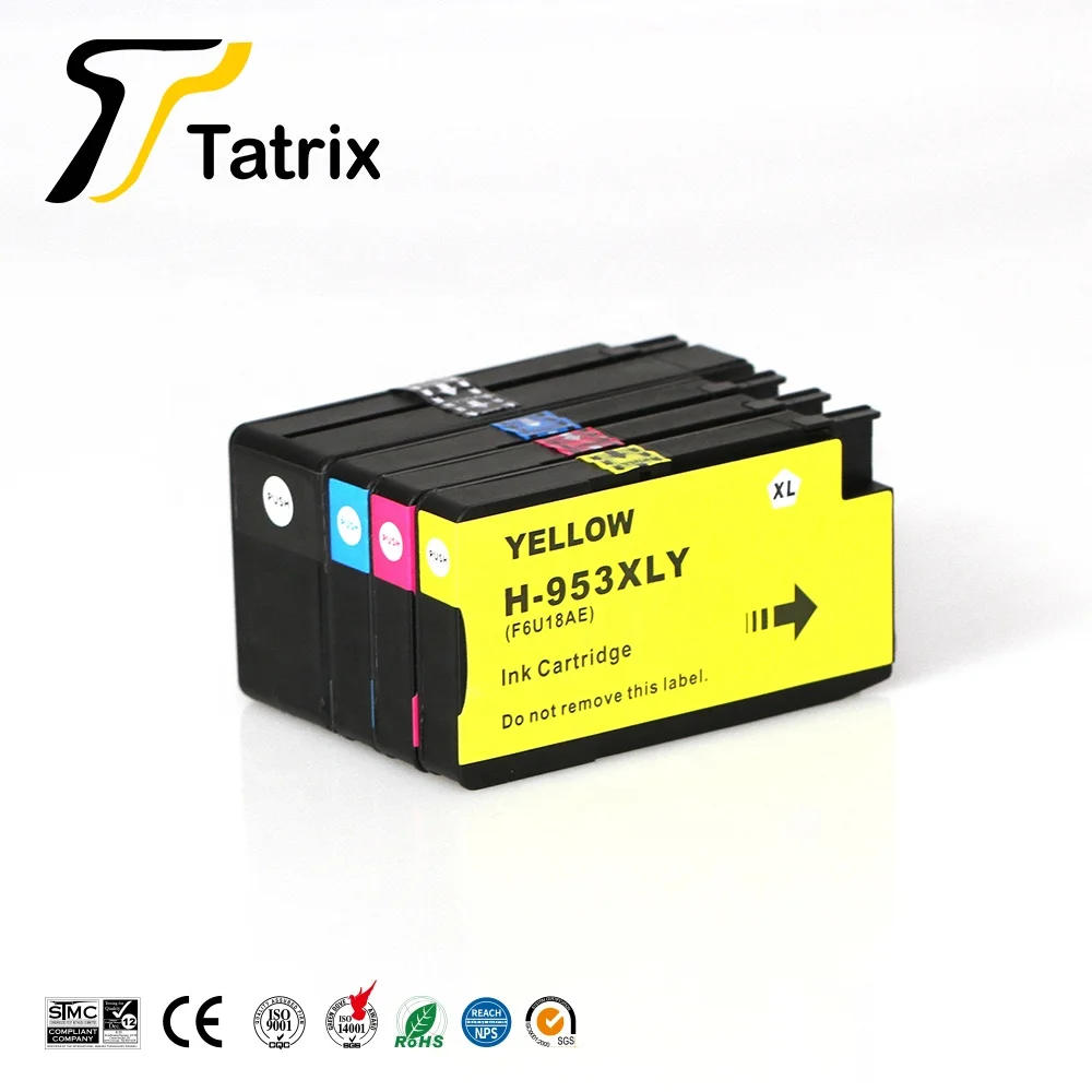 Tatrix 957 957xl 953 953xl Premium Color Compatible Inkjet Ink