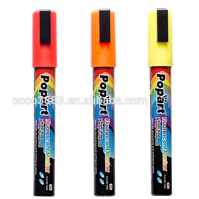

Write on chalkboard labels Vibrant Bullet tip 5.5 MM Glass Marker