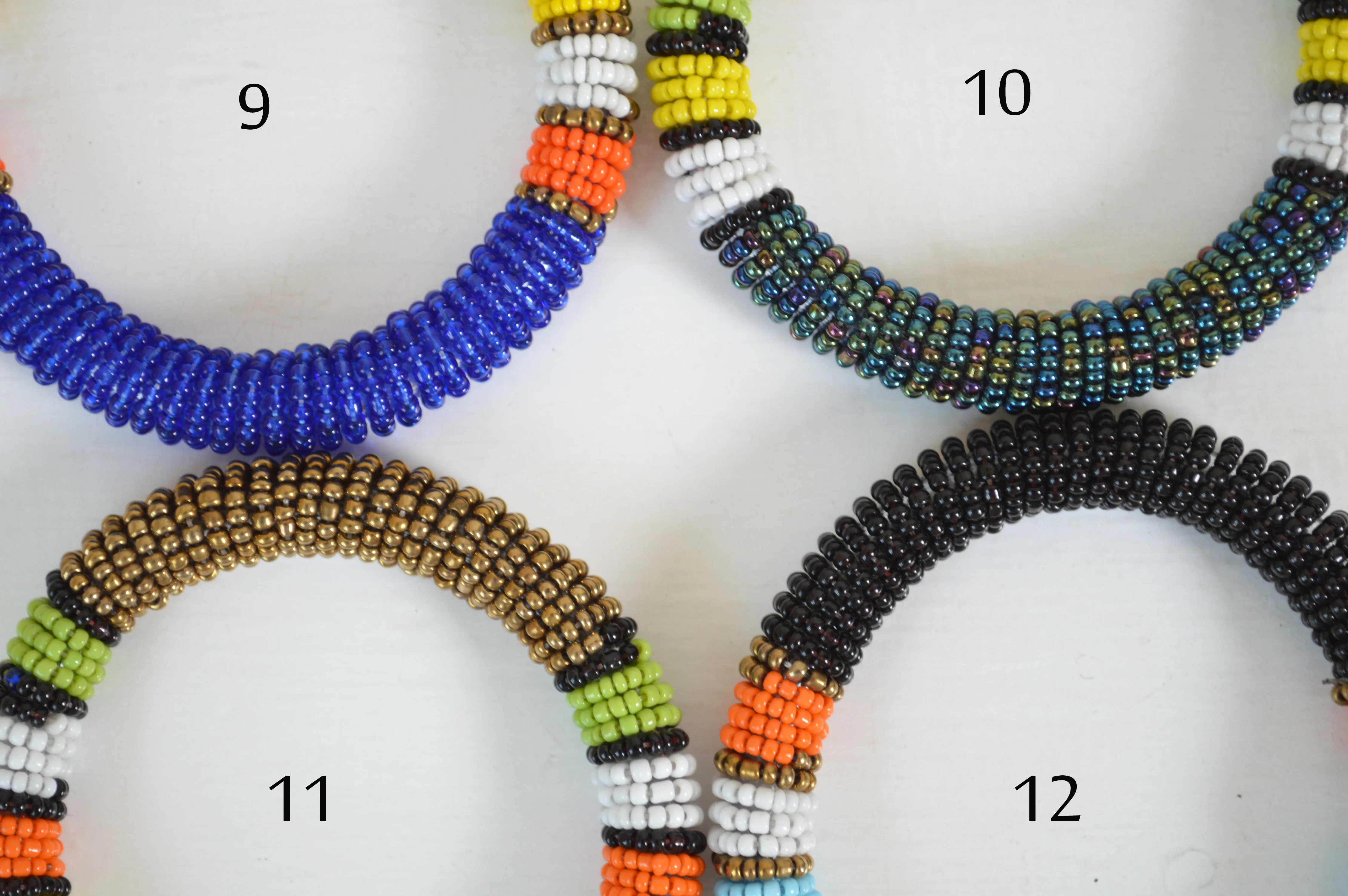 Naheri African Beaded Bracelets Handmade Tribal Bangles Statement ...
