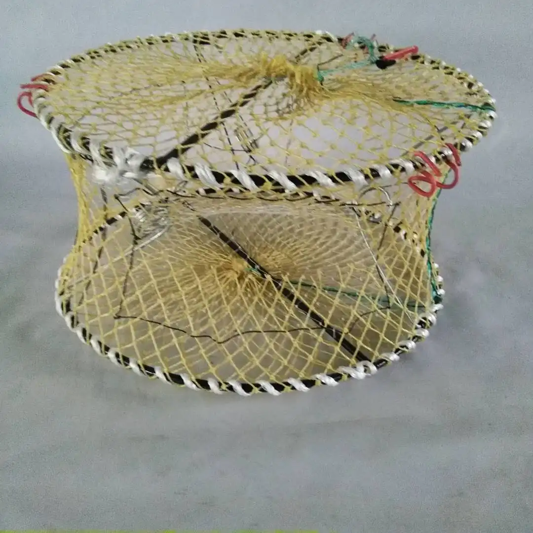 yellow folding crab net 1