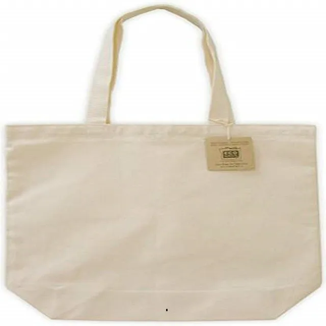 Grocery Canvas Cotton Fabric Tote Bag Manufacture In Indian Multi