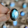 Silver 925 rings labradorite ring a4 ring binder notebook silver pendant lot gemstone bridal wedding ring
