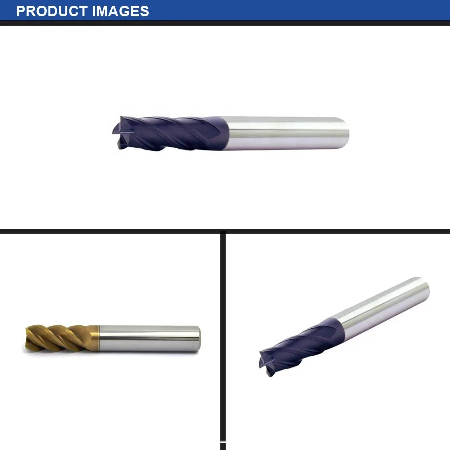 Micro Grain 4 Flute Carbide End Mill Buy Solid Carbide Micro Grain 4