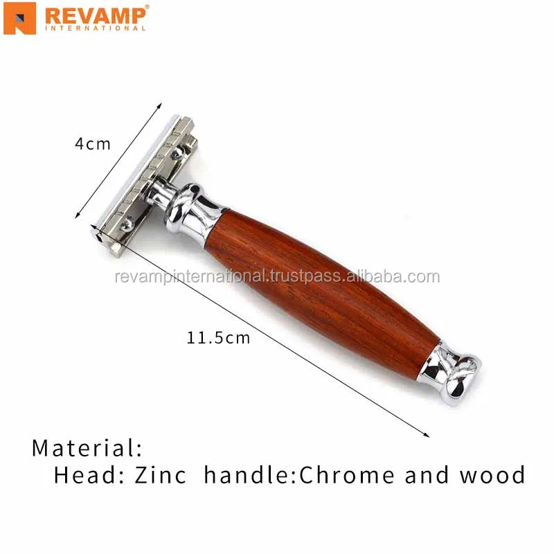 Professional Set Safety Double Edge Shaving Razor Grooming Kit Single