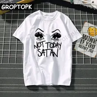 

Wholesale Fashion Tees Eyes of Not Today Satan RuPaul's Drag Race T-shirt O-Neck Short Sleeves Summer Oversize Men Women Tshirt