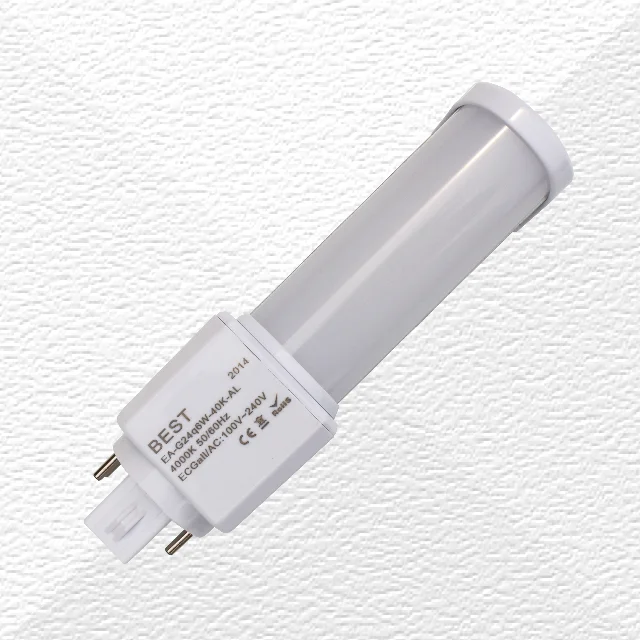 10W G24q LED Replacement CFL Lamps HF;compatible with electronic ballast and direct AC input