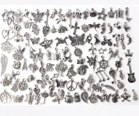 

Wholesale Lot Tibetan Silver Mix Pendants Charms For Bracelet Necklace
