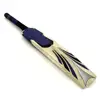 Black color real wood cricket bat