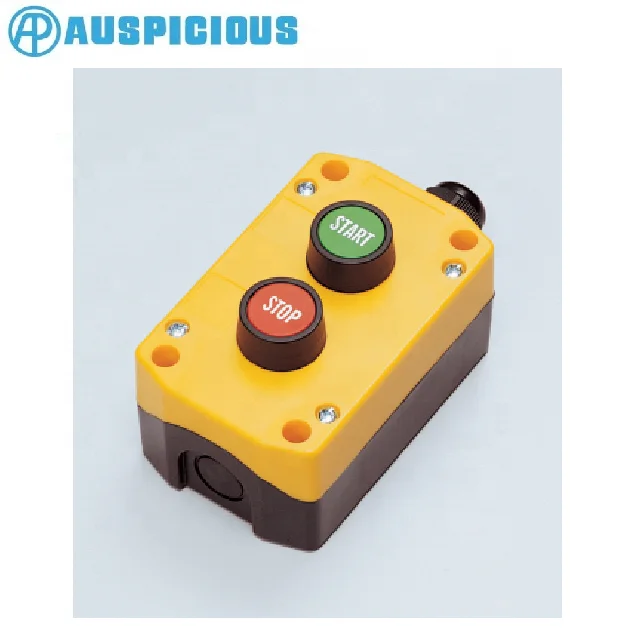 1 22mm Hole Pushbutton Switch Control Station Protector Box Black White 1 Hole