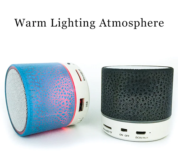 2020 Factory price Original Mini bass outdoor with bluetooth speaker dj box wireless led light smart - ANKUX.COM
