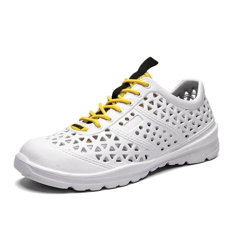 

Wholesale Factory Price new breathable slippers for men comfort sock running walking shoe PU Casual Sneakers Sports Men Shoes