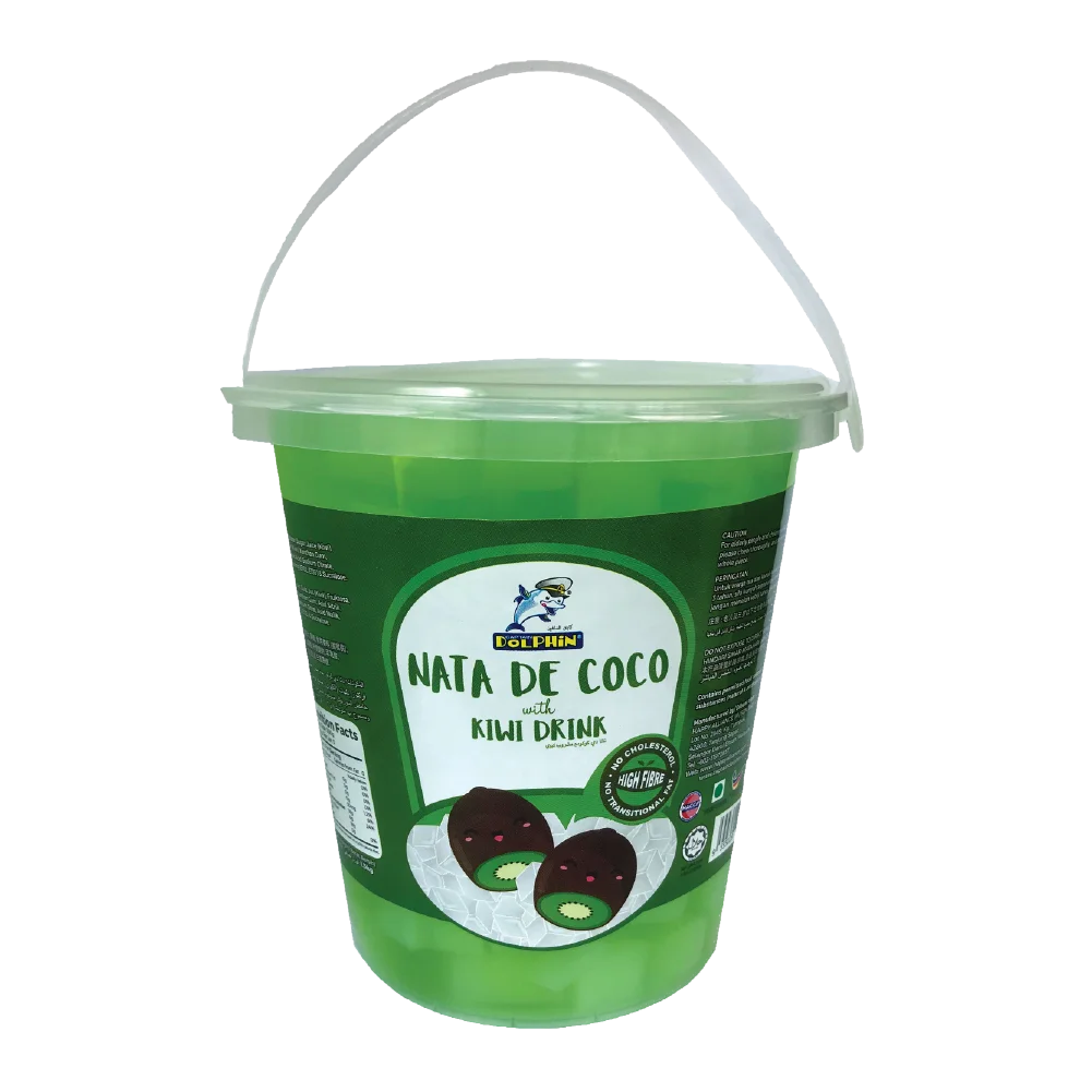 
Kiwi with Nata De Coco Fruit Drink 1.5kg [Captain Dolphin] 