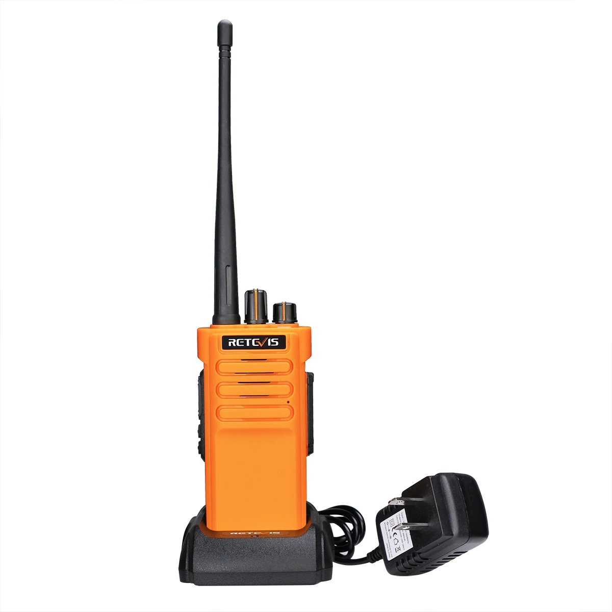 

New orange Retevsi RT29 10W outdoor long range walkie talkie UHF VOX Scan Two Way Radio for Mountaineering skiing hiking