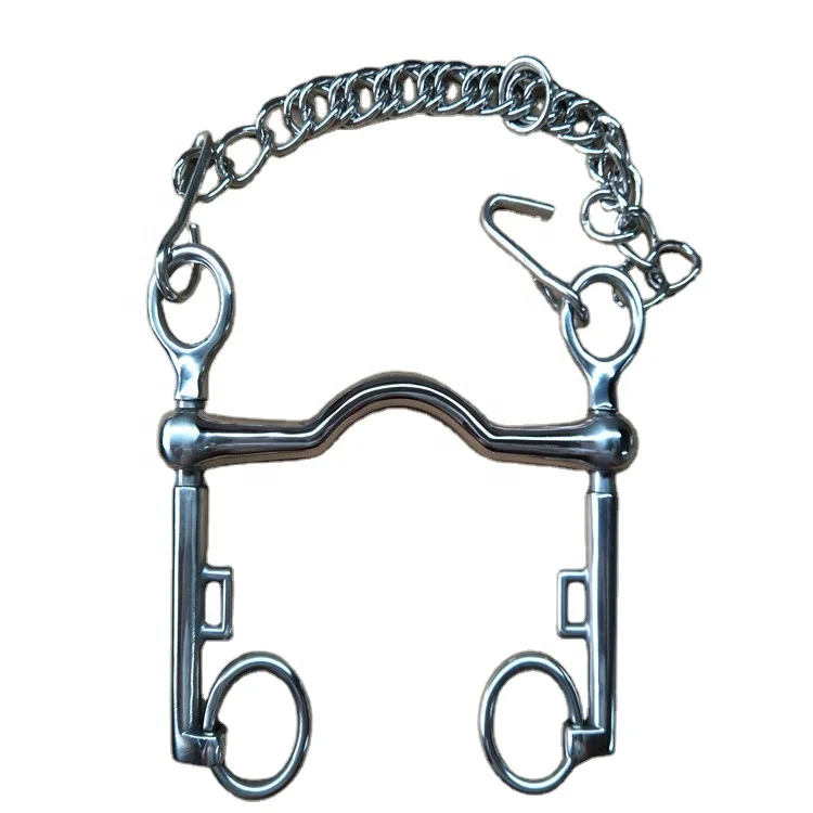 

Stock Horse Equestrian Stainless Steel H - Shaped Horse Bit Racing Western Bit.Riding Bit