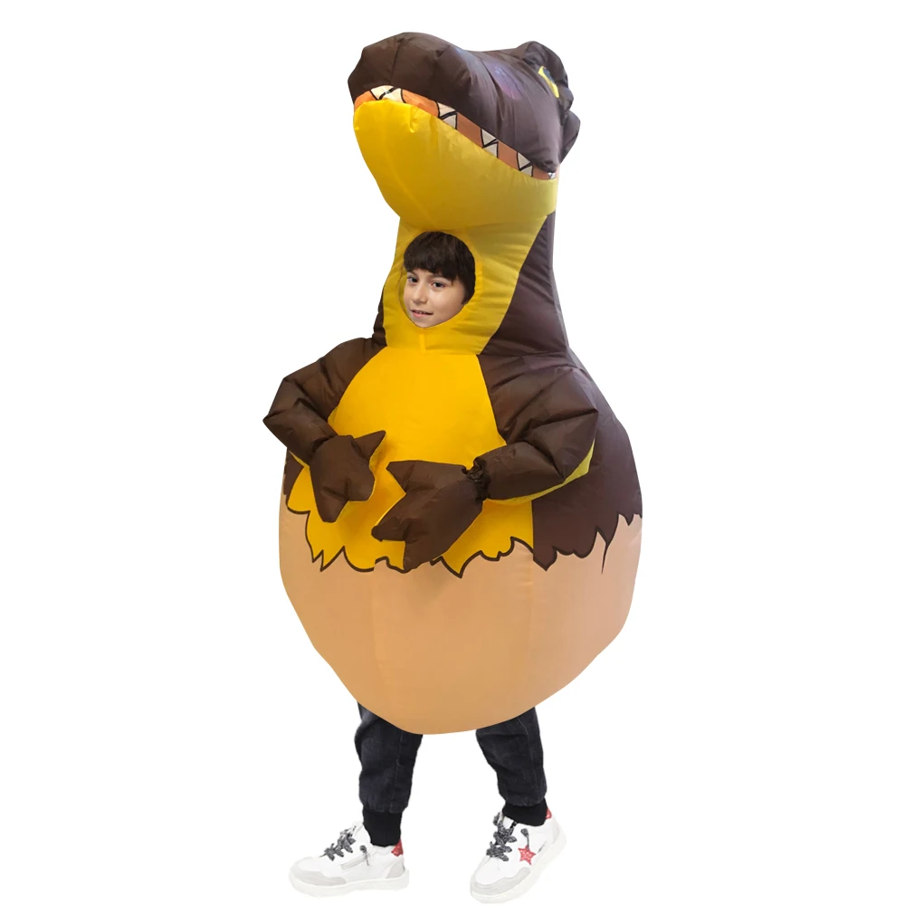 

Inflatable Dinosaur Egg Costume Halloween Dino Christmas for Kids