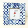 Blue Bone Inlay Photo Frame