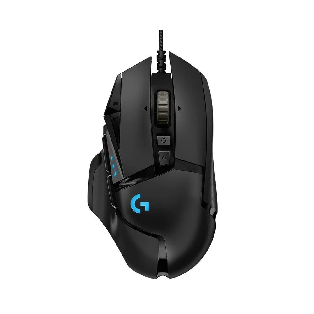 

2020 Top Wholesale Original Logitech G502 Wired Gaming Mouse New Mx Master 3 G102 G304 G Pro Optical Mouse With 11 Buttons, Black