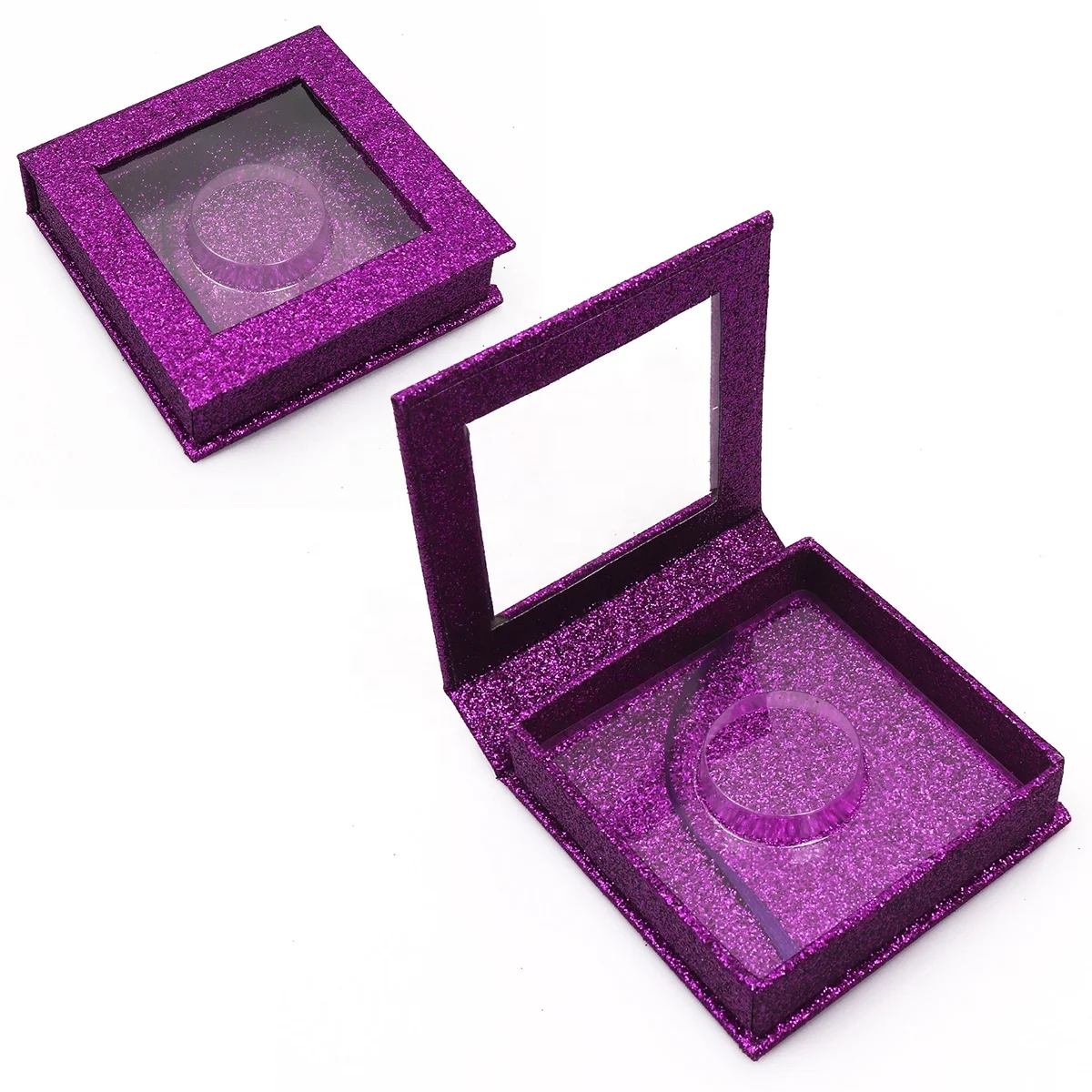 

Luxury Eyelash Packaging Box Custom Make Your Own Eyelash for Gift Box