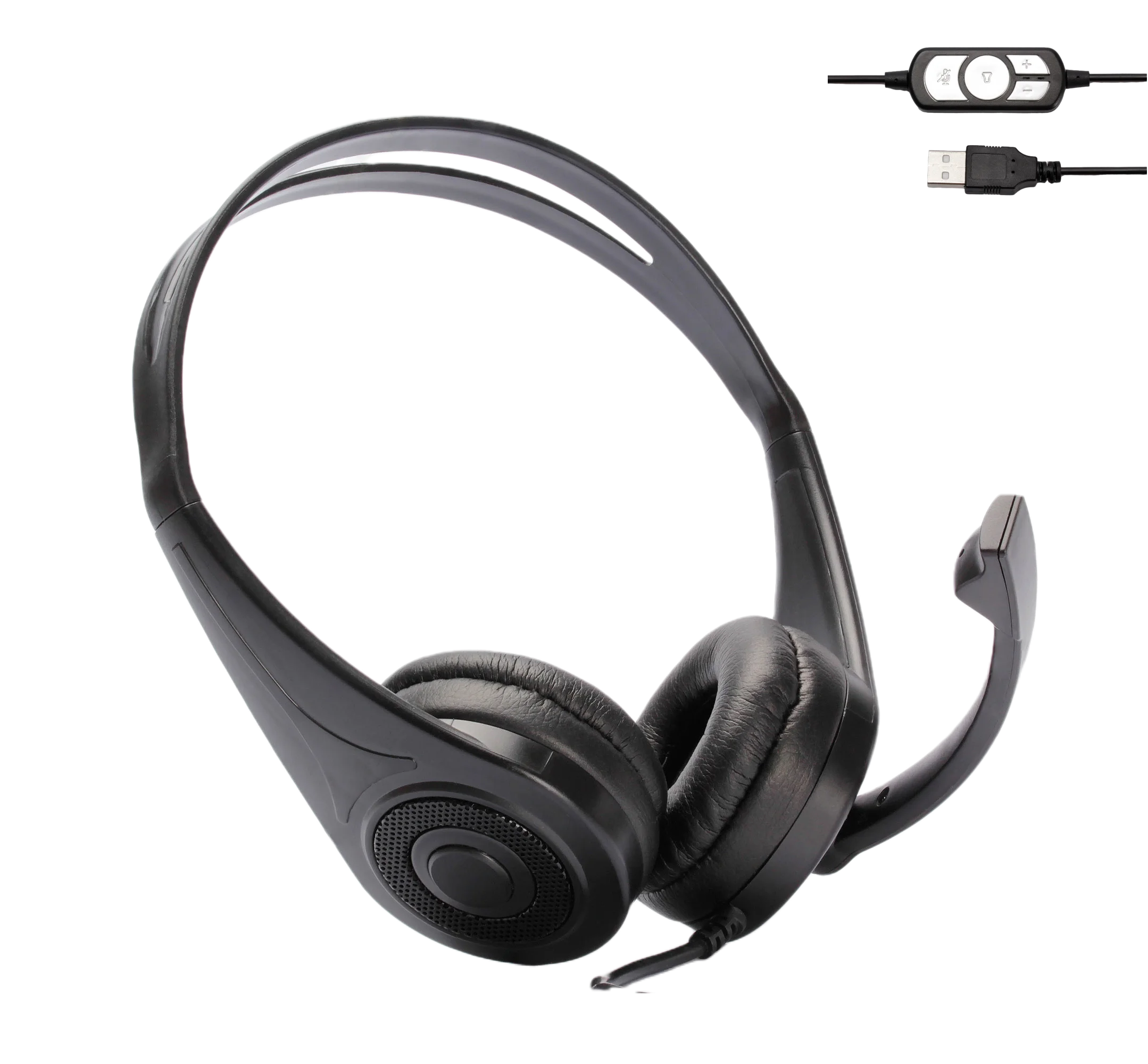 

SH1 Chinese Factory Chat Headphone With Microphone Customer Care Call Center office Usb Headset