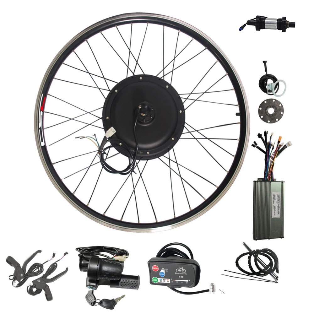 

48V 1000W Electric bicycle hub kit high power light weight mountain bike kit
