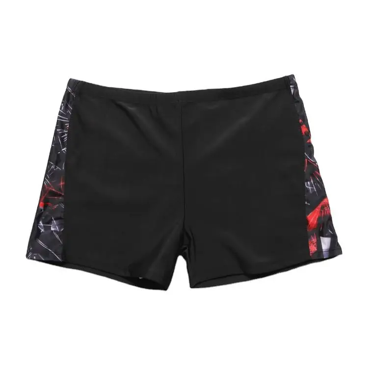 

Beach pants mens swimwear Swimming Trunks waterproof board shorts side patchwork plus size