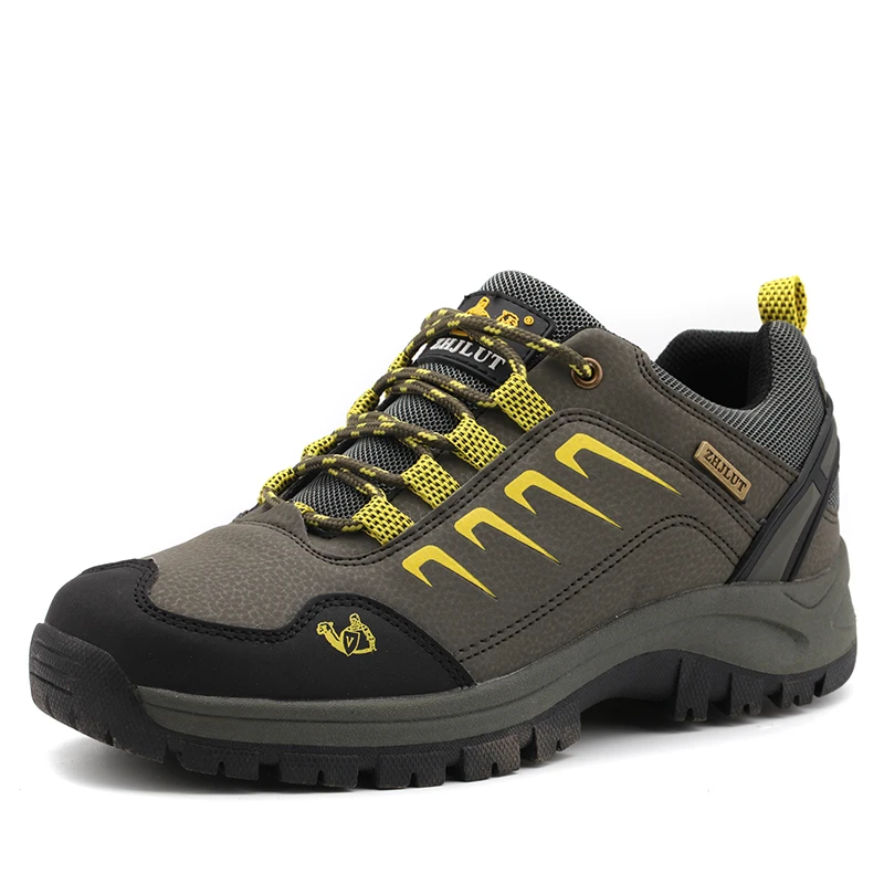 

Zapatos De Senderismo Unisex Thick Hard Outsole Soft Lining Protecting Your Foot Fashion Unisex Sneakers Hiking Shoes, Brown, grey, green