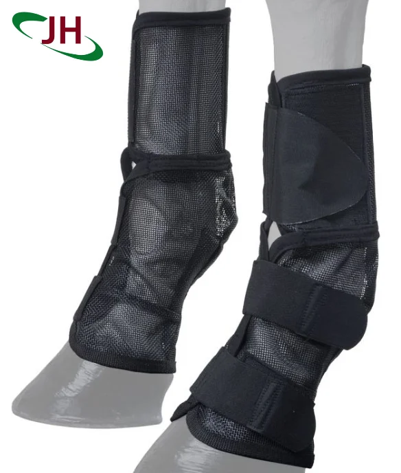 

Contoured Mesh Miniature Horse Fly Boots, Customized