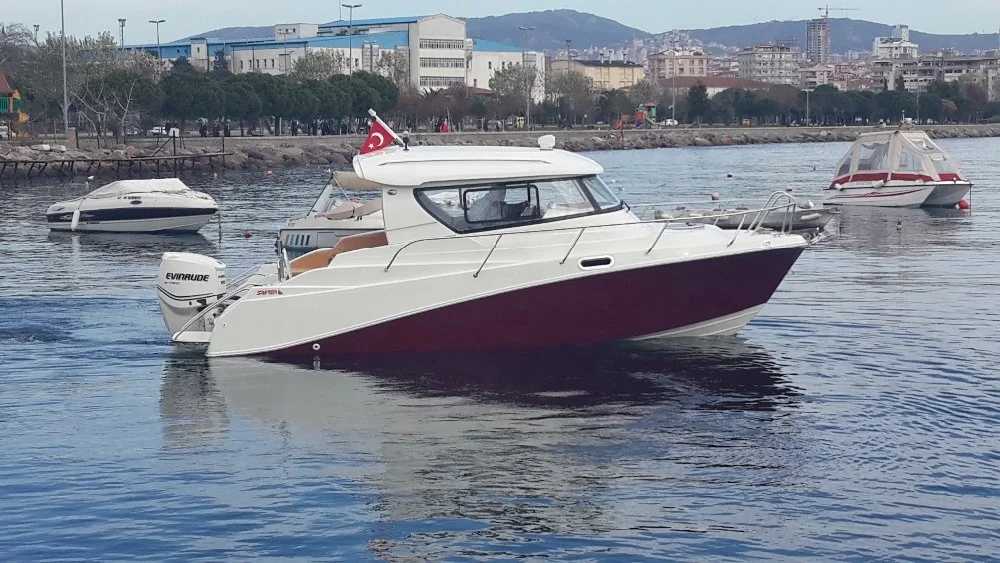 
SAFTER 680 CABIN CRUISER FIBERGLASS BOAT 