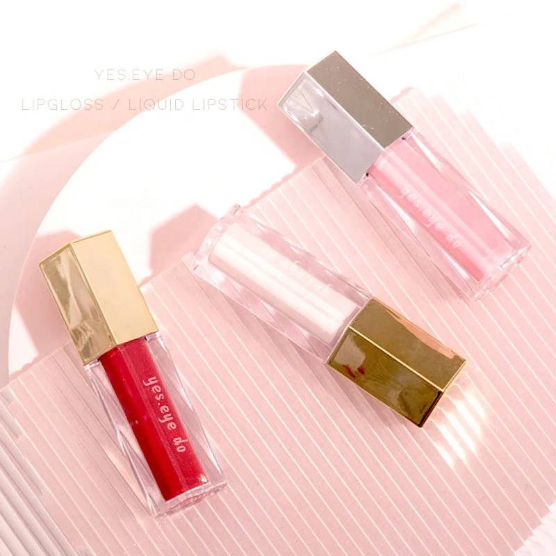 

natural lipgloss moisturizing nude lip cream , custom logo biodegradable lip cream bottle , liquid lipstick unique organic