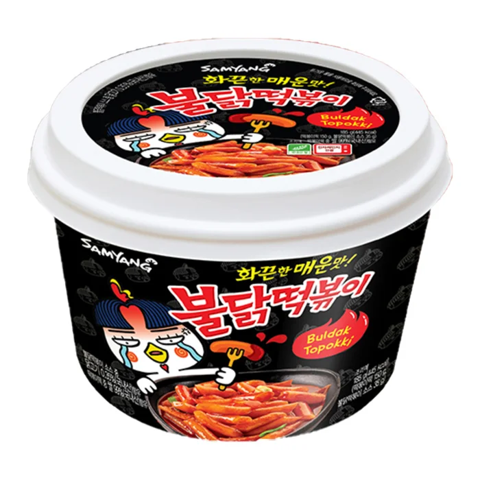 
Samyang Buldak Tteokbokki 185gx16ea, South korean instant noodles, ramen 