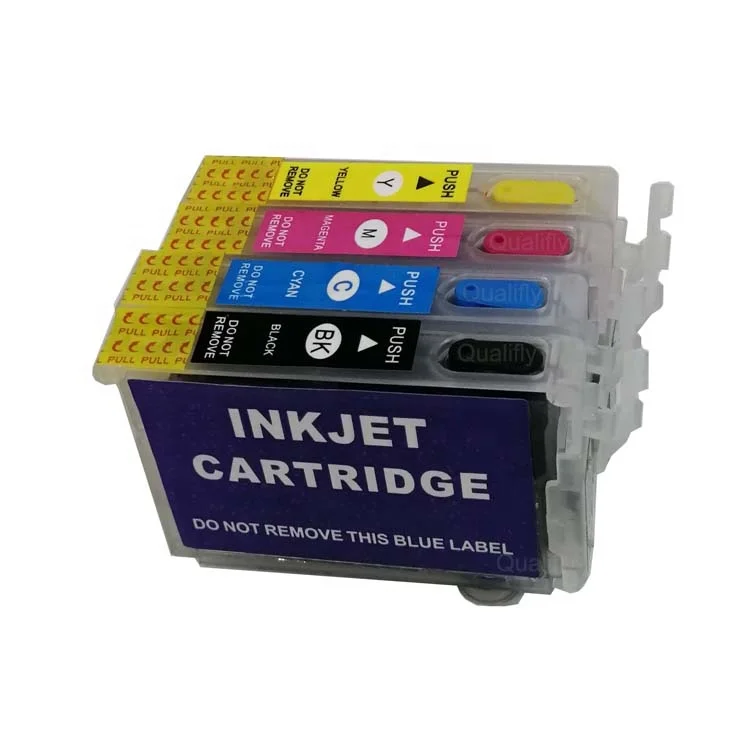 T220 Ink Cartridge Refillable Cartridge For Epson Workforce Wf 2630wf 2650wf 2660wf 2750wf 5477
