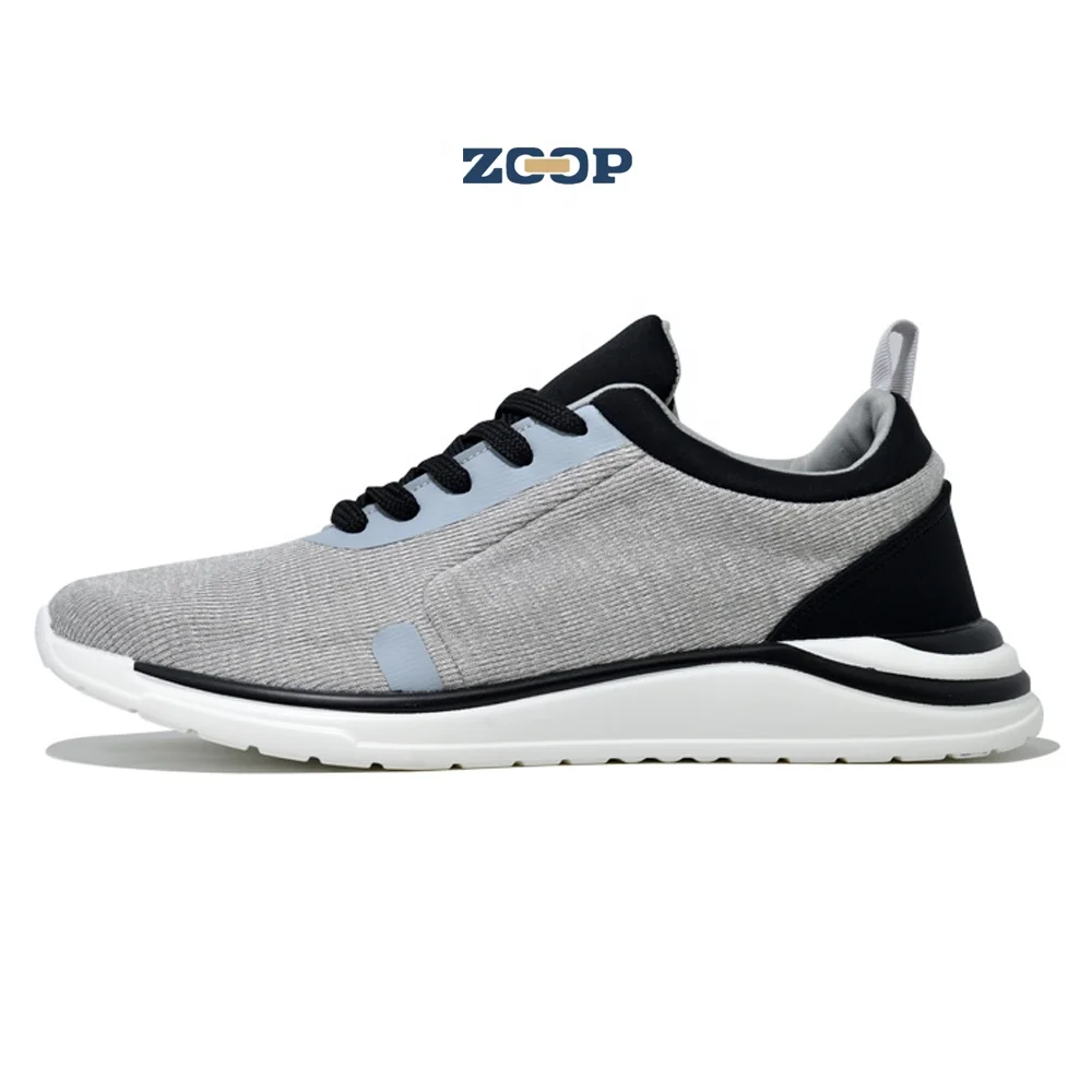 

High fashion sneakers grey walking men casual shoe for man women