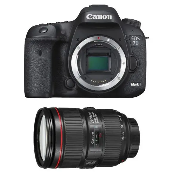 

Canon EOS 7D Mark II DSLR Camera with EF 24-105mm F4L IS II USM Lens