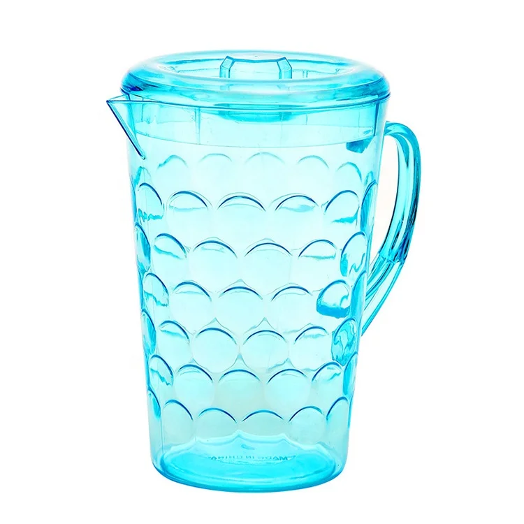 64 Oz Plastic Water Pitchers Clear Beer Drink Kettle Reusable Cold