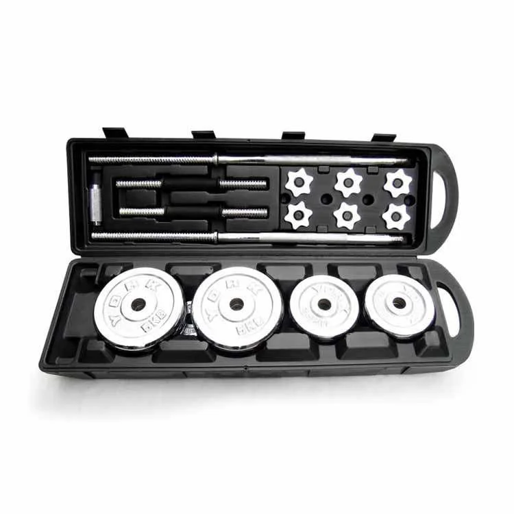 

10 Pound 10lb 25 Lb 25kg 50 kg 7 Hole Fitness Powerlifting 5lb 1in Weight Plate Stripe with Handle Barbell Plates Set