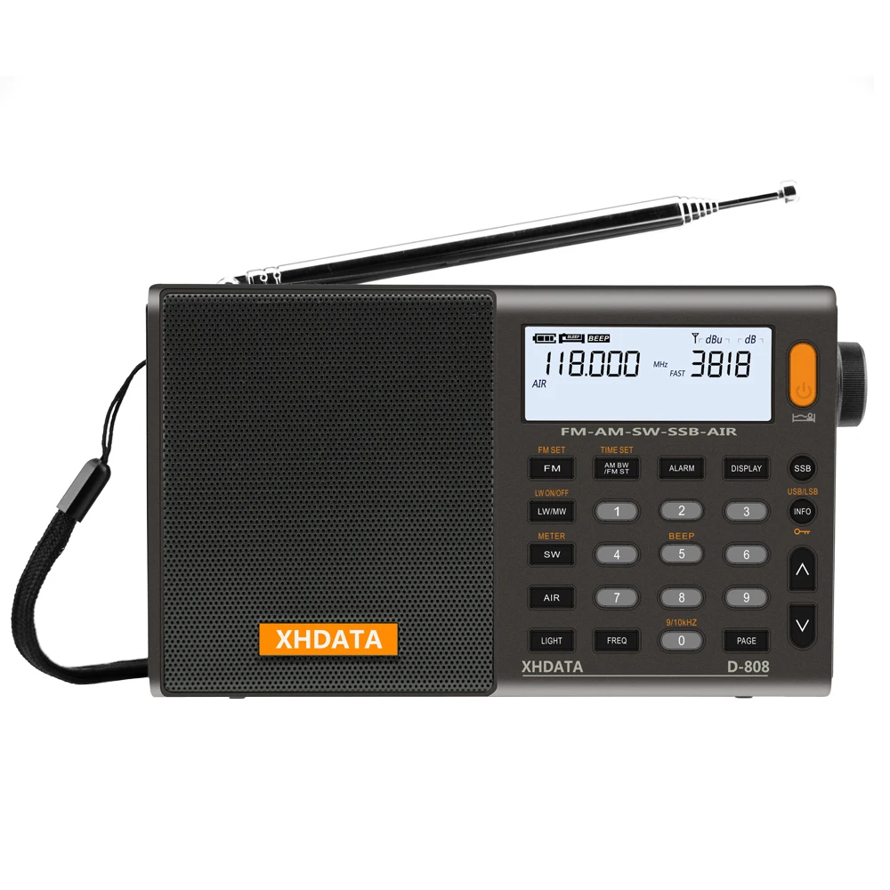 
Factory The Best And Cheapest Free Shipping XHDATA D 808 Mini Am Fm Portable Radio 