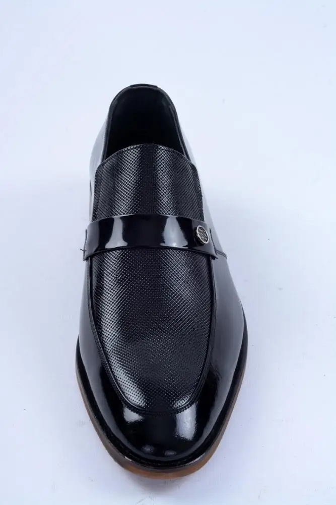 
Wholesale Manufacturer New Italy Design Pointed Leather Men Dress Shoes 
