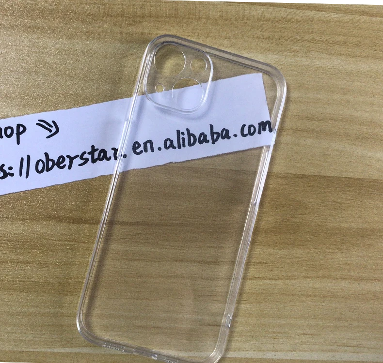 

For iPhone 13 Pro max Wholesale cell phone case clear transparent silm soft TPU mobile phone case waterproof, Customized available