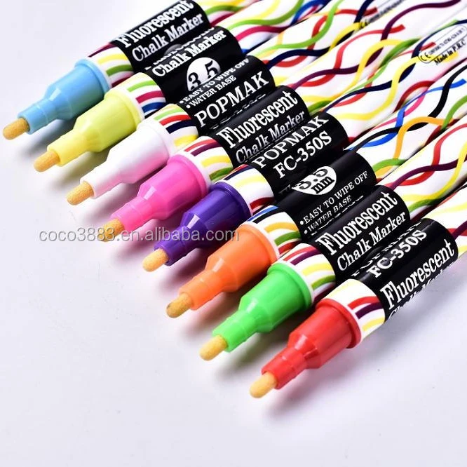 

Hot selling 3.5 MM Erasable Chalk marker for LED board