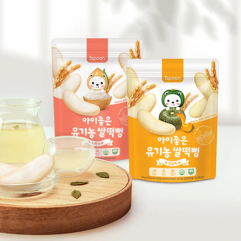 
Baby Food Rice Snack (Korean Baby Organic Snacks) - Sweet Pumpkin 