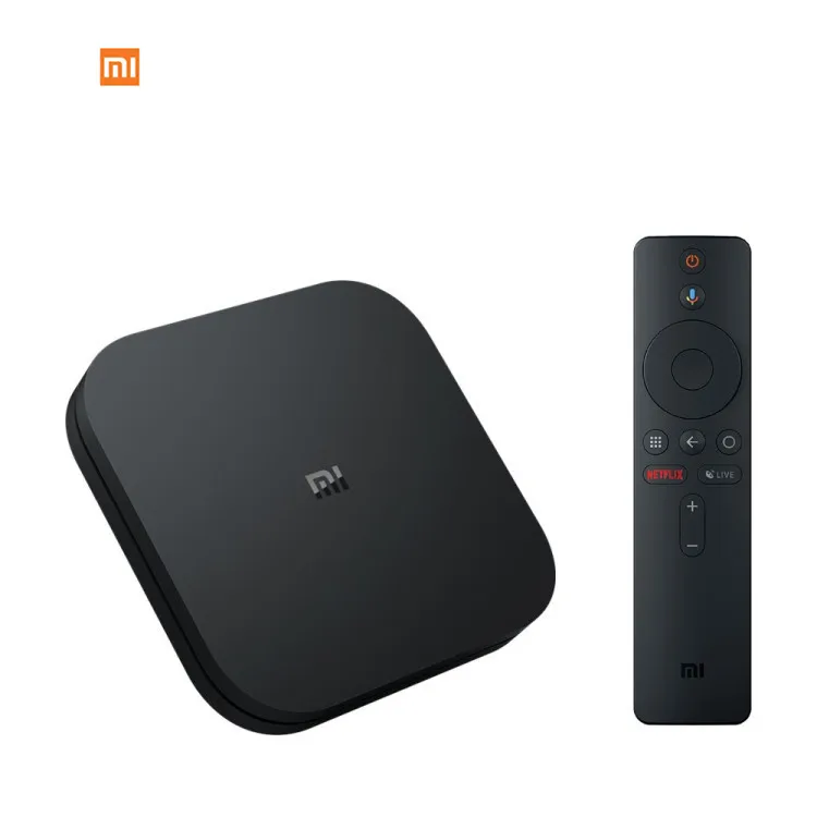 

Hot Selling Original Xiaomi Mi Box S 4K HDR 2GB+8GB Android 8.1 Android TV with Google Assistant Remote Streaming Media Player