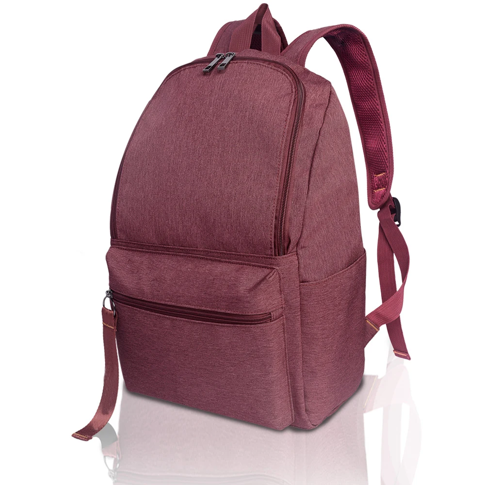 

Students Shoulder Burgundy Backpack School Bags for Boys and Girls Manufacturer Wholesale Teen School Backpack, Black,red, blue