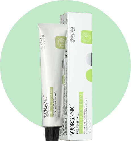 

Yoorganic OEM ash grey hair color fashion hair color cream organic hair dye, 52 kinds