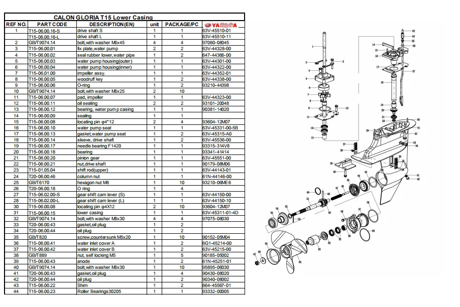 colourful series fishing used 15 outboard engine with factory price