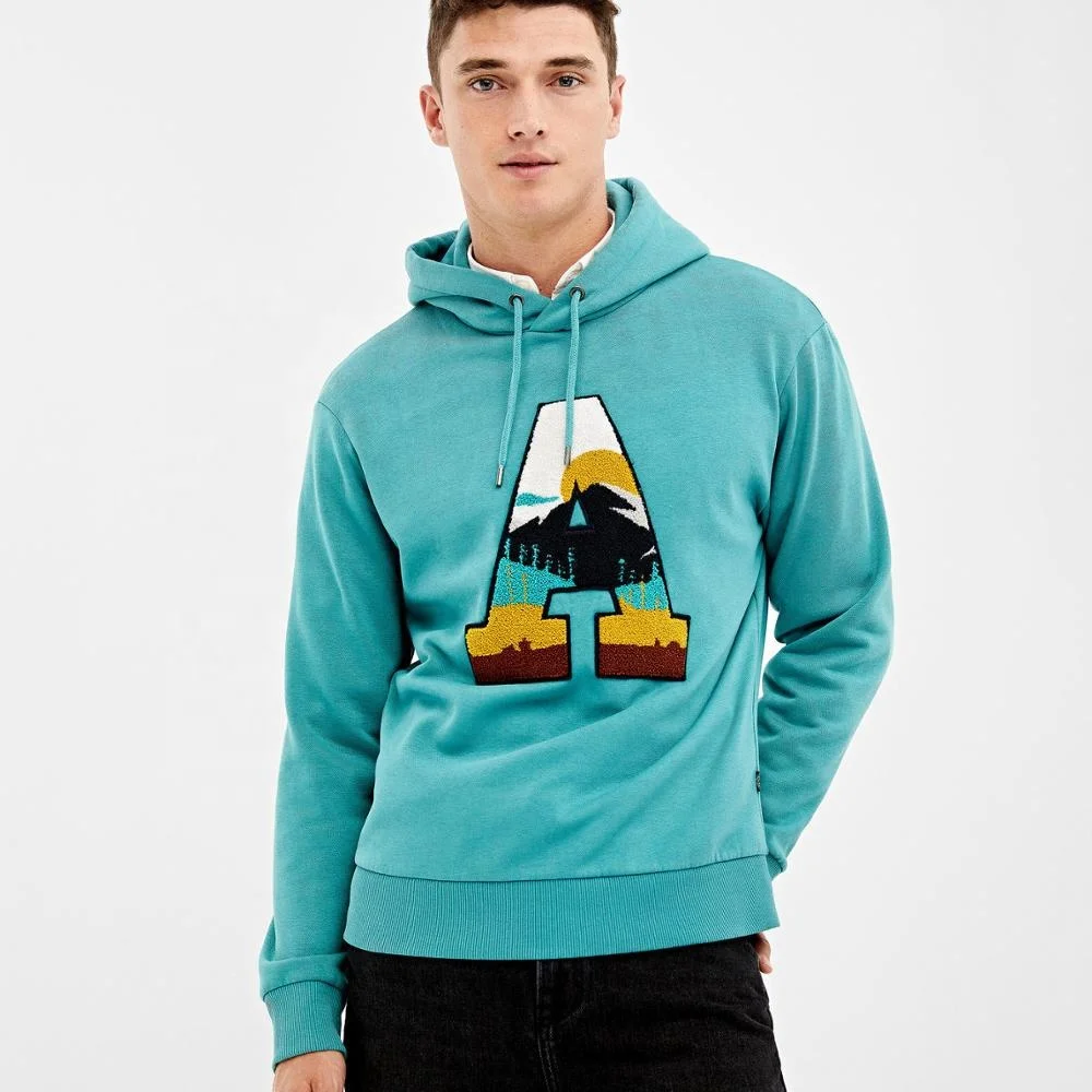 Chenille Embroidery Hoodies Manufacturer Towel Embroidery Heavyweight