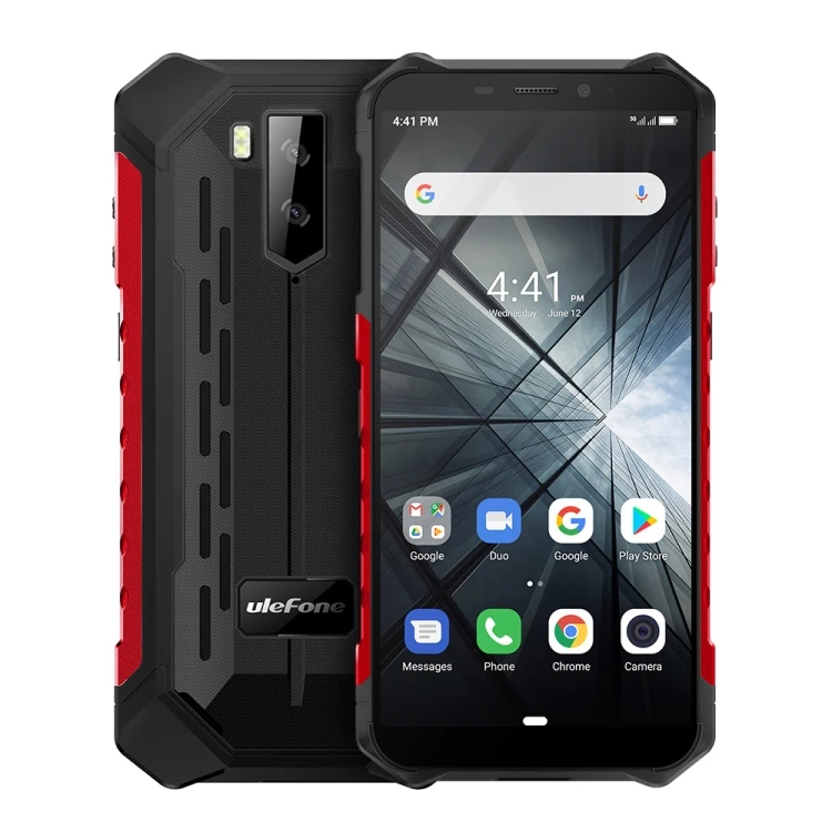 

Global Ulefone Armor X3 Rugged Phone 2GB+32GB Mobile Phones 4G Android 9 Smartphones Waterproof Cellphone