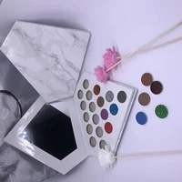 

fundy makeup custom 18 holes diamond shaped marble eyeshadow palette