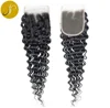 Pearlcoin Hot Selling Medium Length 100% Human Hair Natural Color Water Wave HD Lace Closure Hair Wholesale