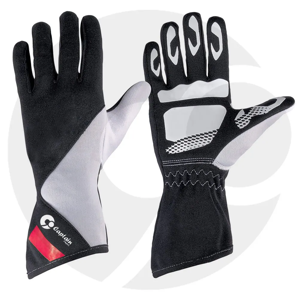 
Long Cow Split Cuff Heavy Duty GO Kart Racing Gloves GO Kart Racing Gloves In Different Size 