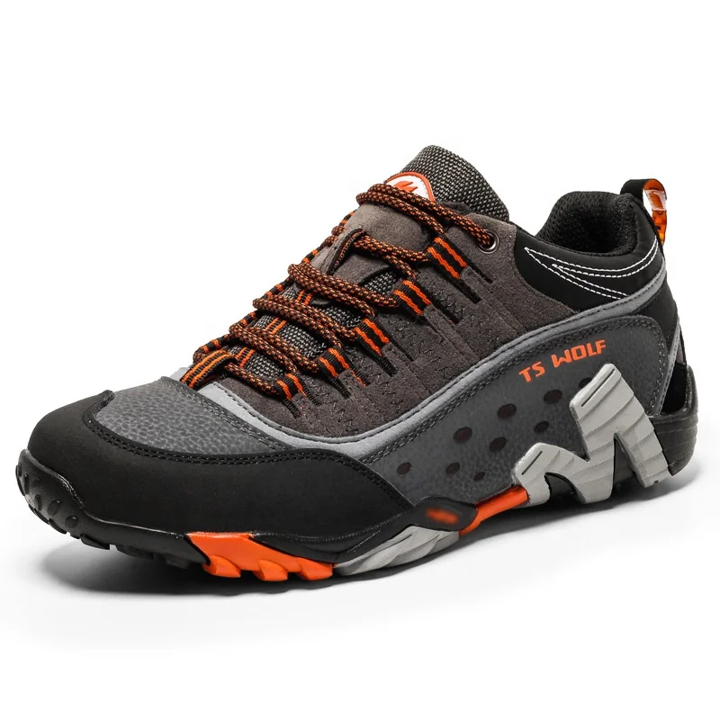 

wholesale OEM ODM hiking shoes men summer sports non-slip breathable hiking shoe leisure outdoor travel sneakers for men, Photos